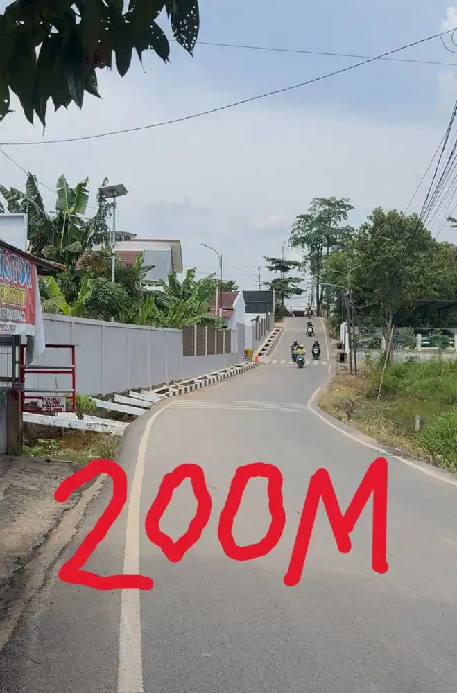 Tanah murah Tanjung Barangan tepi aspal