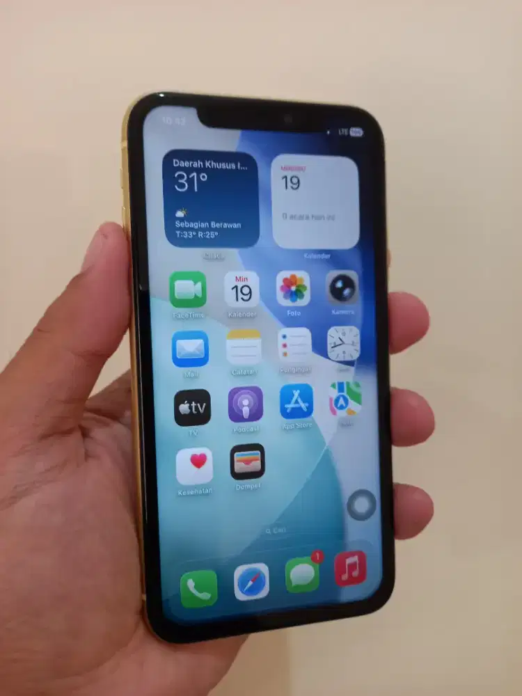 IPhone 11 Yellow 128Gb ex inter Fullset normal