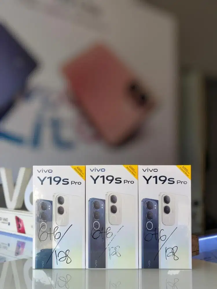 New Vivo Y19s Pro 6+6/128