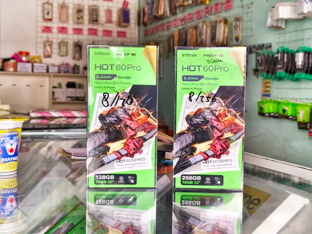 INFINIX HOT 60 PRO 8/256 NEW SEGEL PROMO TERMURAH
