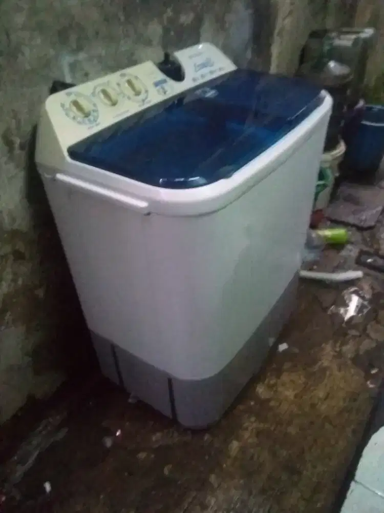 Jual mesin cuci merk sharp kpsitas 9kg fungsi normal