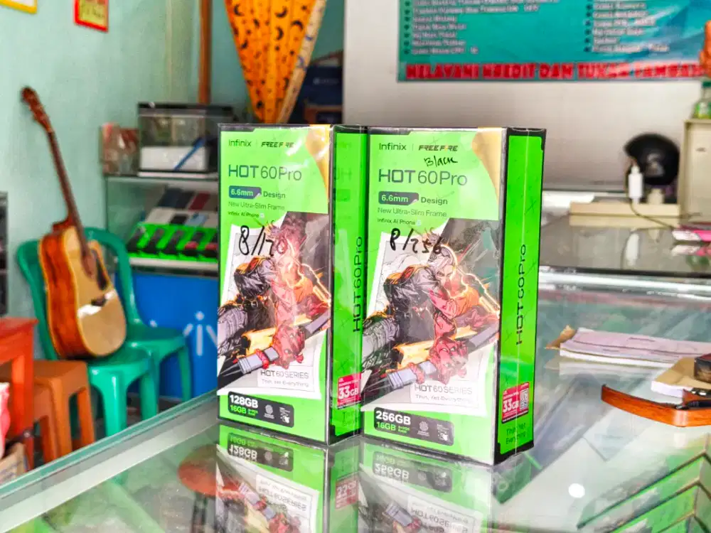 INFINIX HOT 60 PRO 8/256 NEW SEGEL PROMO TERMURAH DIJAMIN ORIGINAL