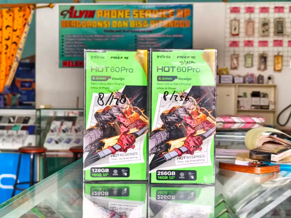 INFINIX HOT 60 PRO 8/256 NEW SEGEL PALING MURAH DIJAMIN RESMI