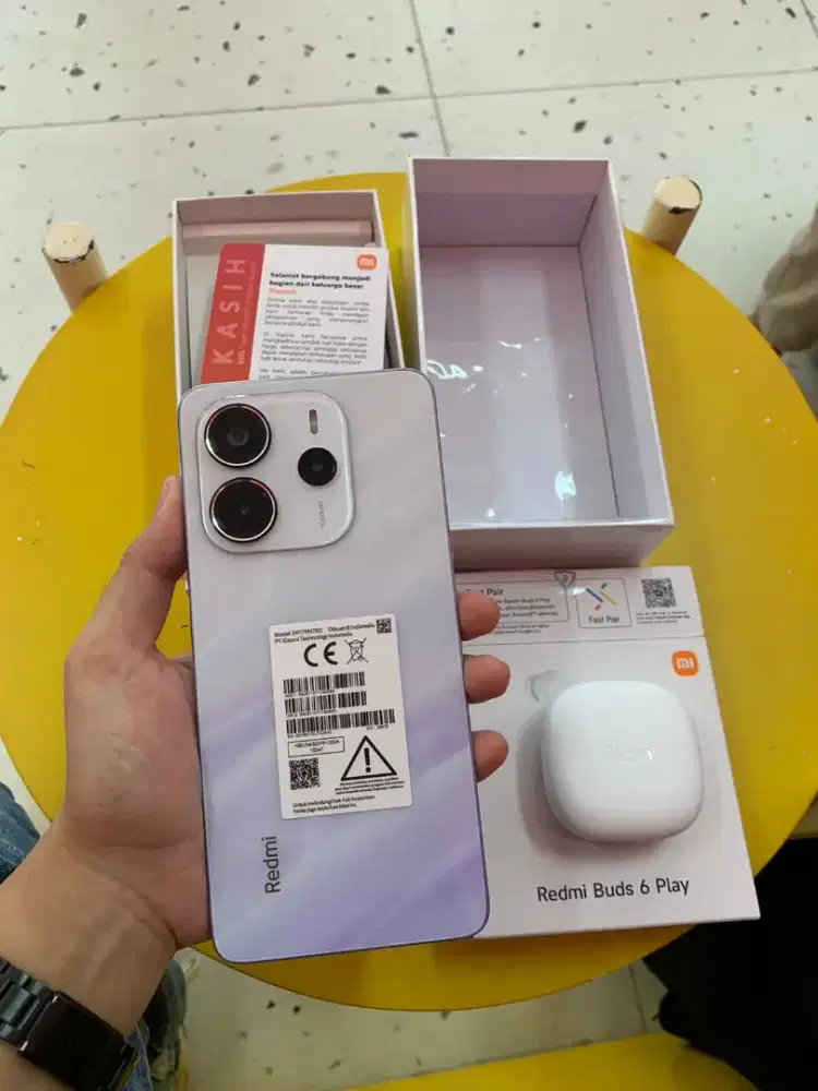 REDMI NOTE 14 FREE BUDS 6 PLAY BISA KREDIT TANPA DP BUNGA MULAI 0%