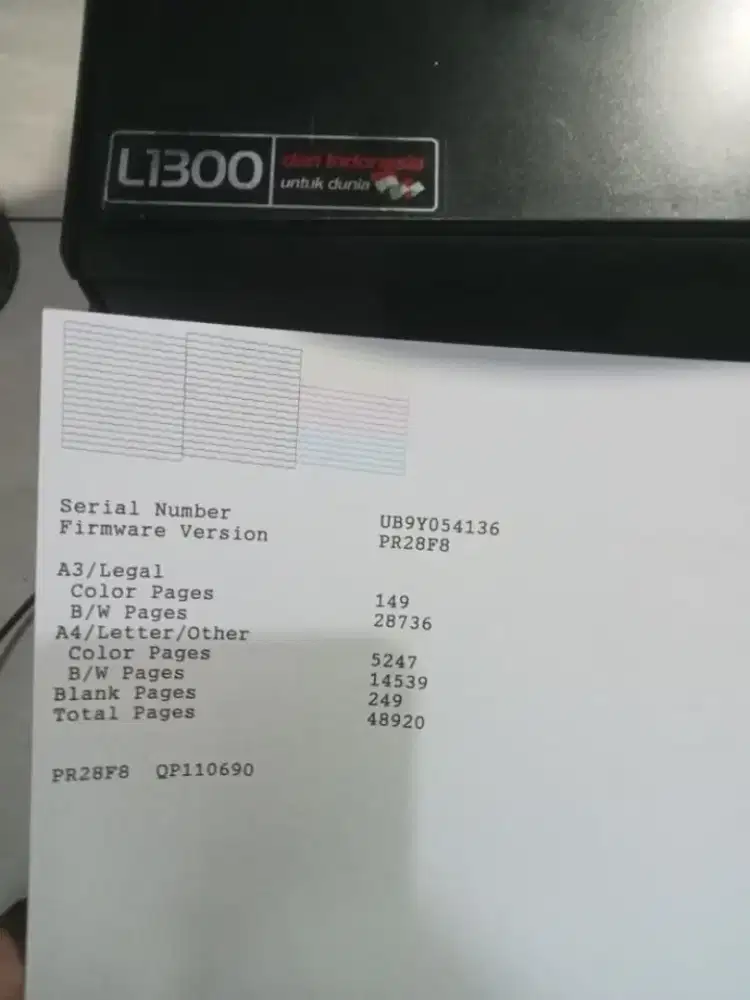 Monggo printer Epson l1300 normal siap pakai siap bantu kirim2