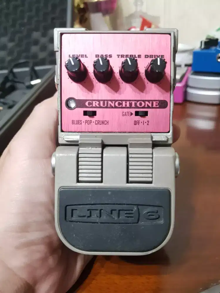 Efek gitar line6 crunchtone mulus like new