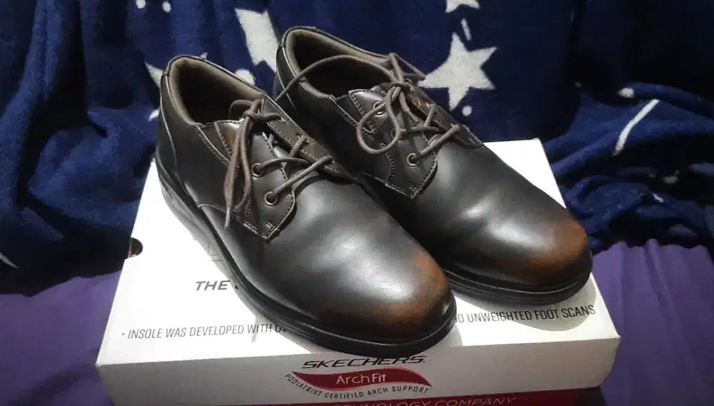 Skechers Arch Fit Ogdan Rupert Size 43 Brown