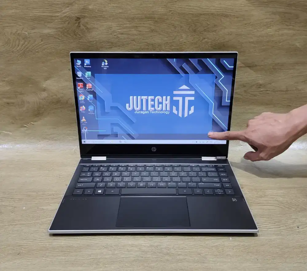 2In-1 Laptop Hp Pavilion Corei3 Gen11 Slim Touchscren+Lyar LiptRam12GB
