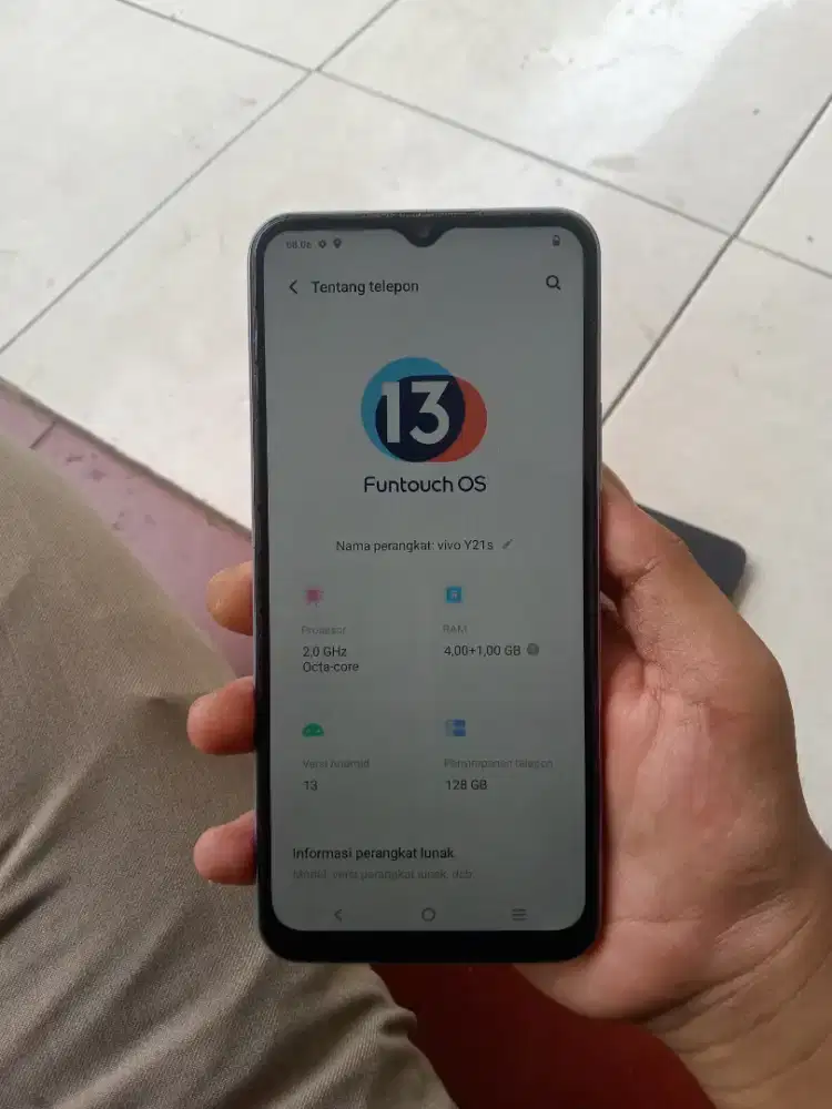 VIVO Y21S RAM 4+1/128