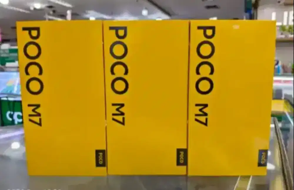 Poco M7 4G nfc ram 8gb+8gb/256gb baru segel bisa TT dan kredit