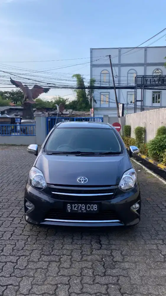 Agya g 1.0 matic 2016 ngontrak DP minim gass