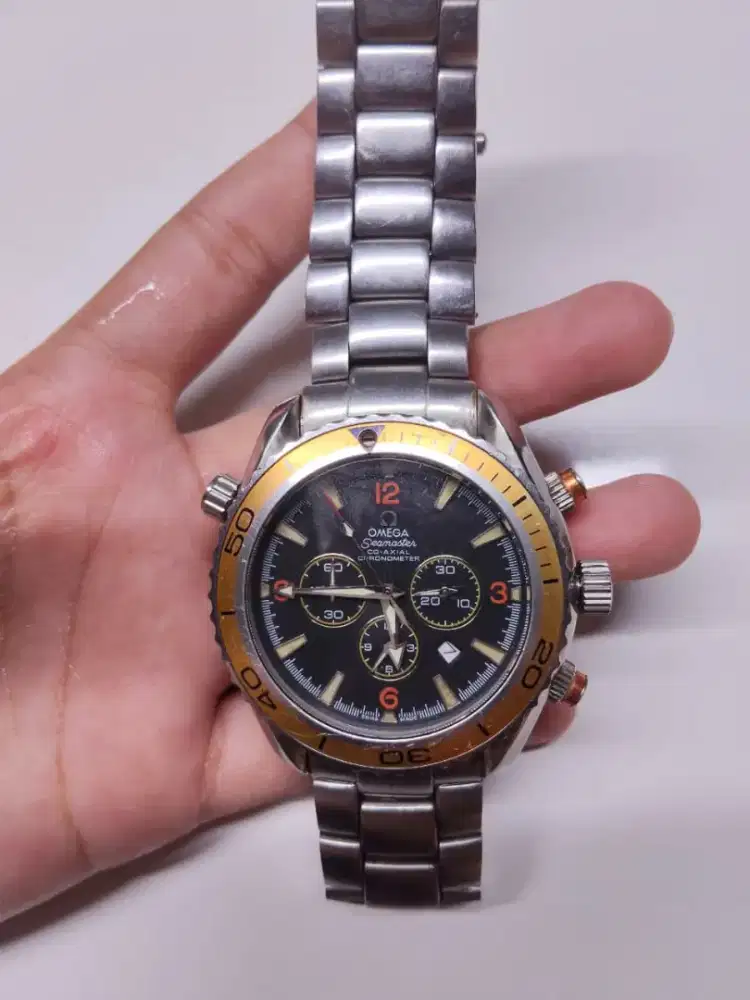 Jual jam tangan merk omega seamaster