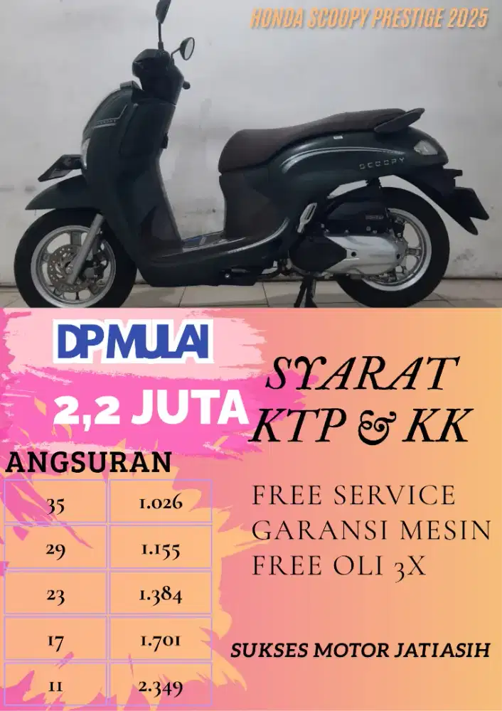 HONDA SCOOPY PRESTIGE 2025