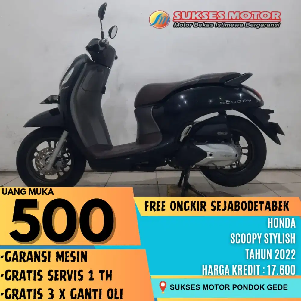 HONDA SCOOPY PRESTIGE TAHUN 2022 DP GOPE
