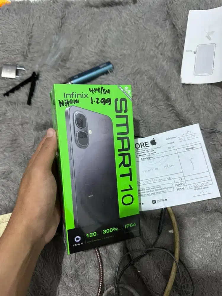 Infinix smart 10 segel
