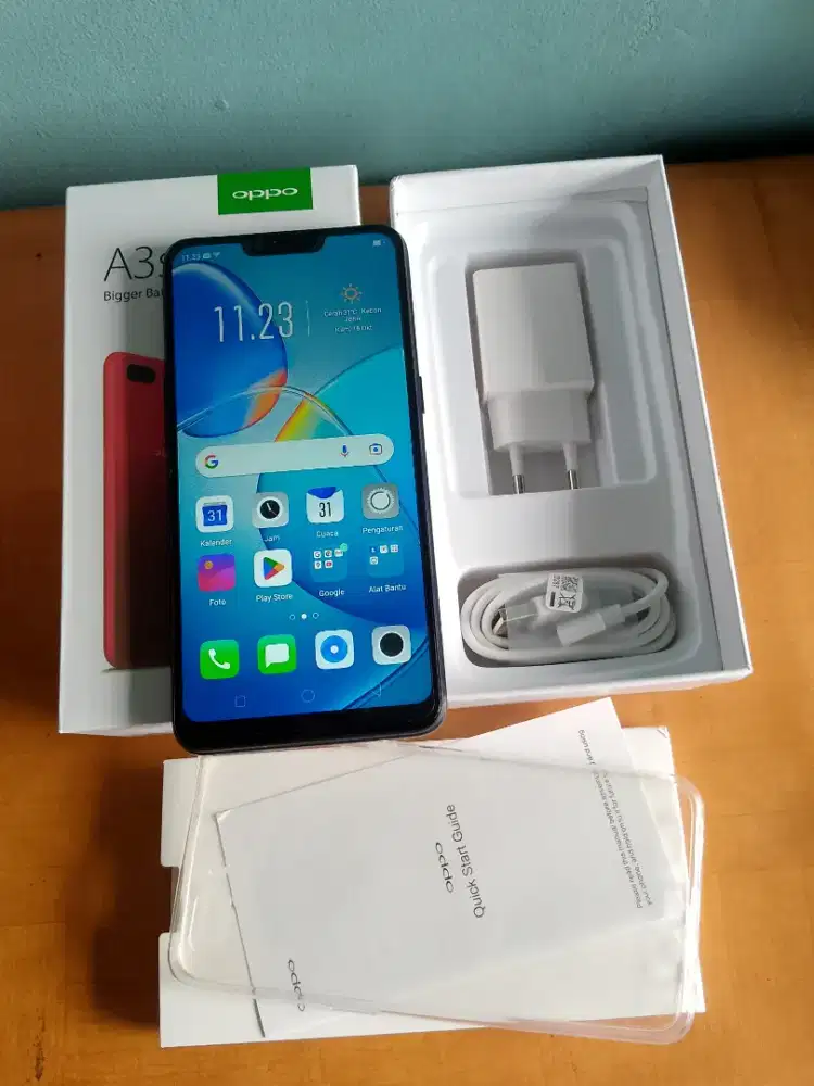 Dijual Cepat Oppo A3S 6/128Gb Lengkap No Minus