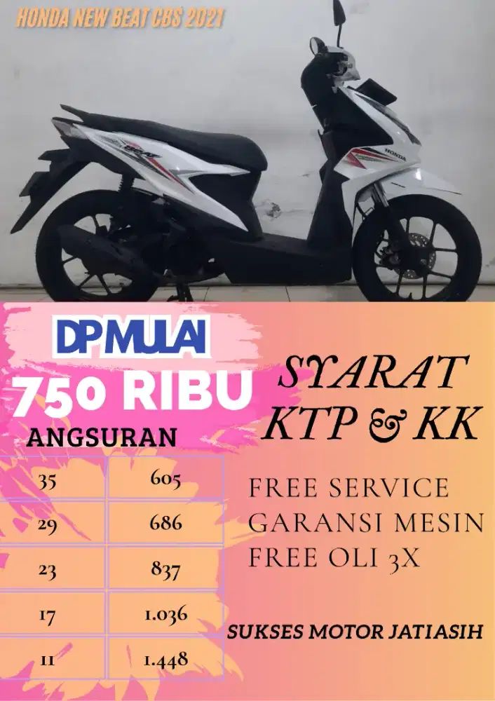 HONDA NEW BEAT CBS 2021