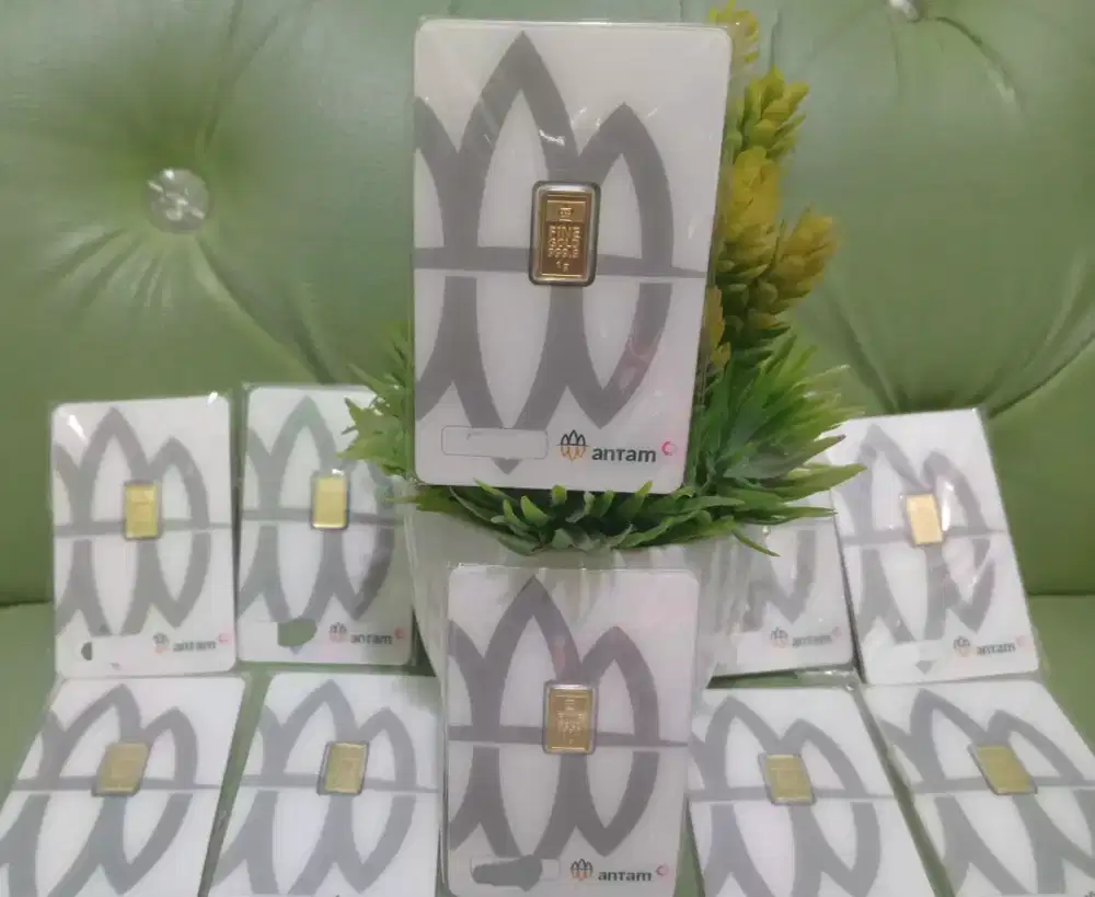 Logam Mulia Antam 1 gram Redmark Tahun 2021