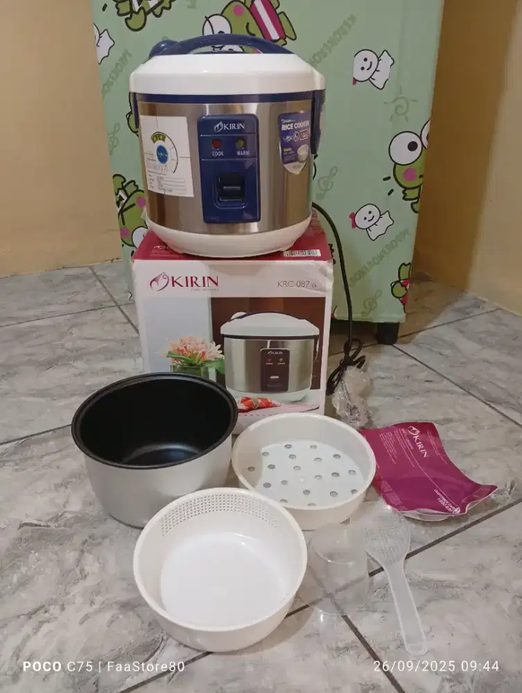 MAGICOM / RICE COOKER KIRIN 1 LITER