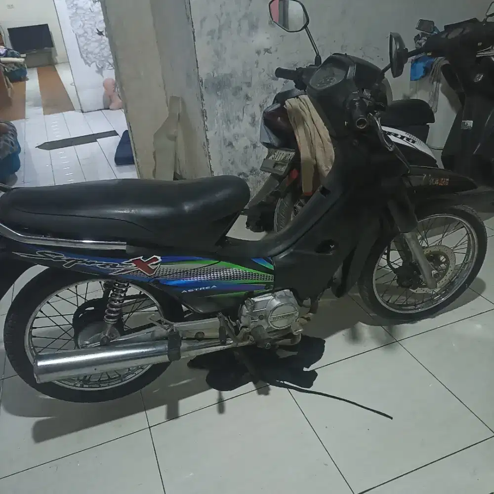 Jua BUl motor kesayangan supra bapak