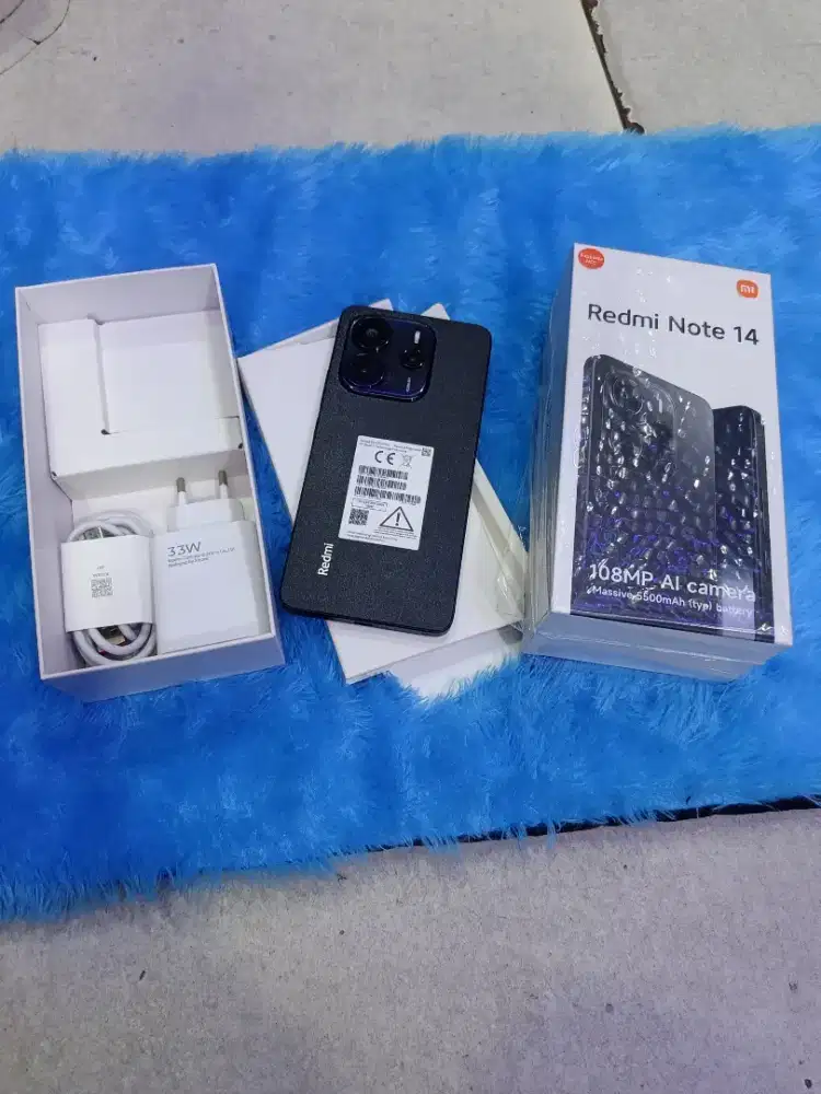 Xiaomi Note14 Fullset Ram8+8/128 Pemakena Baru4 Hari Garansi aktiv