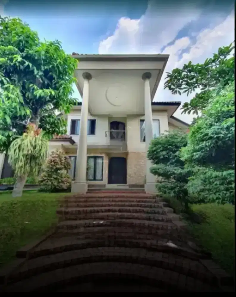 Rumah Mewah American Country Style di Bintaro, LT 1.700 m², LB 450 m²