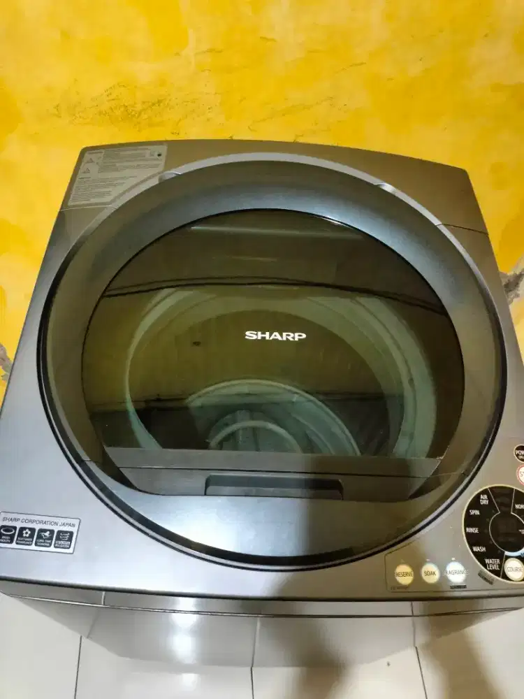 Mesin cuci otomatis sharp 10kg