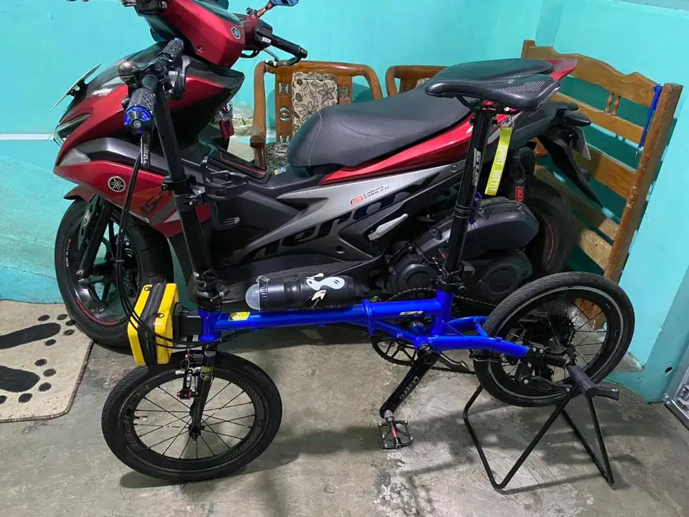 Sepeda Lipat Chromoly IZI ARC 16 in Seli