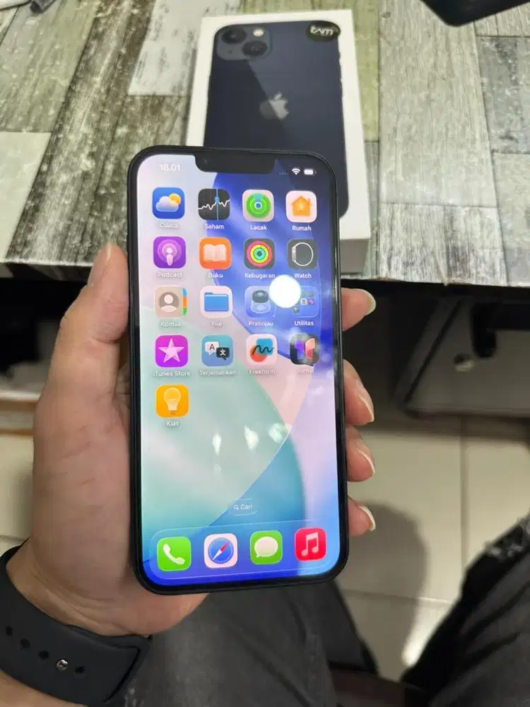 Iphone 13 128 ibox istimewah fullset original garansi on harga net aja