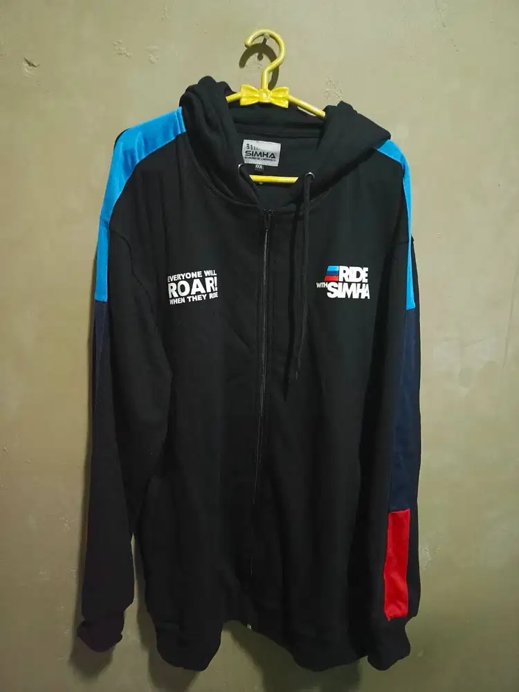 ZIPPER HOODIE SIMHA BAVARIAN (black) Original Store Like New