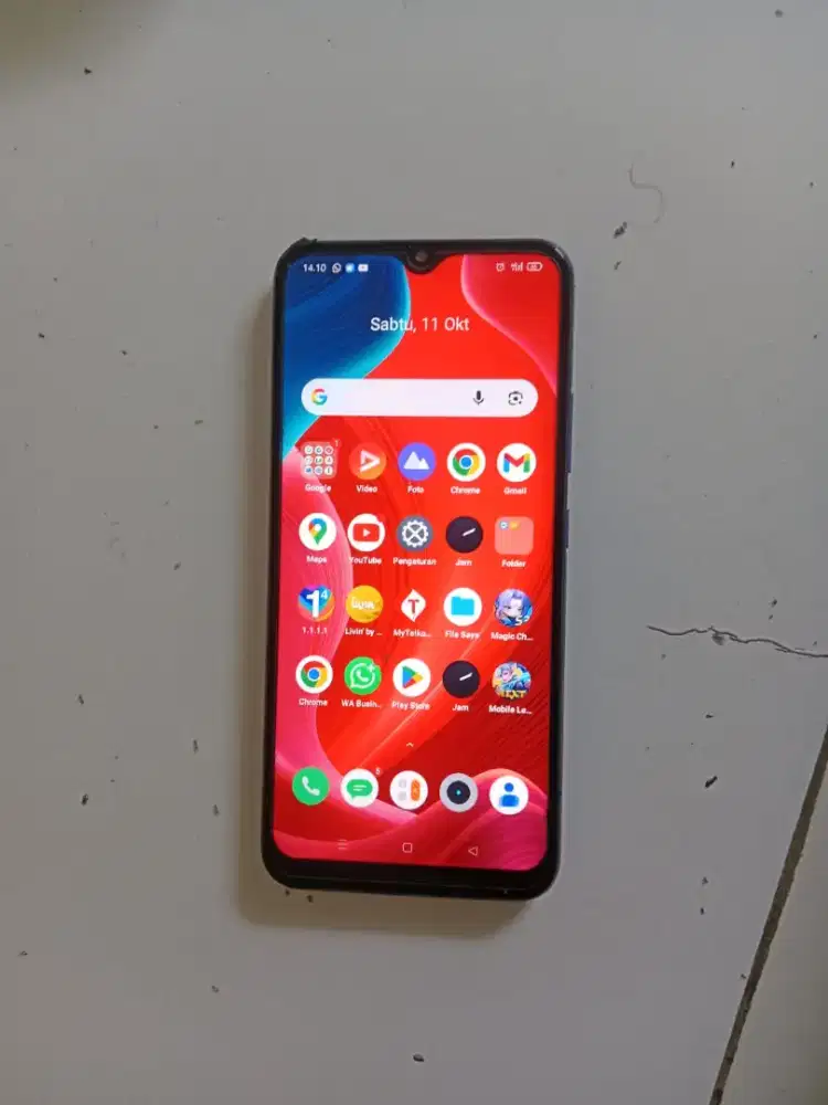 Hp realme c15 no minus
