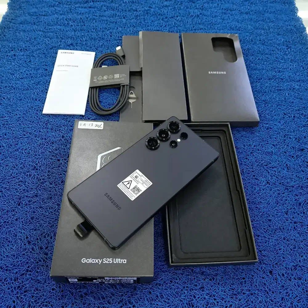 Samsung Galaxy S25 Ultra 12-512gb JetBlack 99% like new grs resmi sein