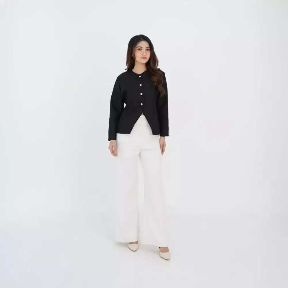 blazer wanita  baju hitam wanita