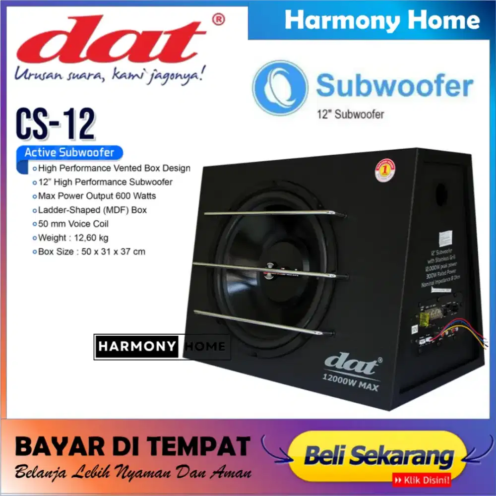 SPEAKER AKTIF SUBWOOFER BLUETOOTH