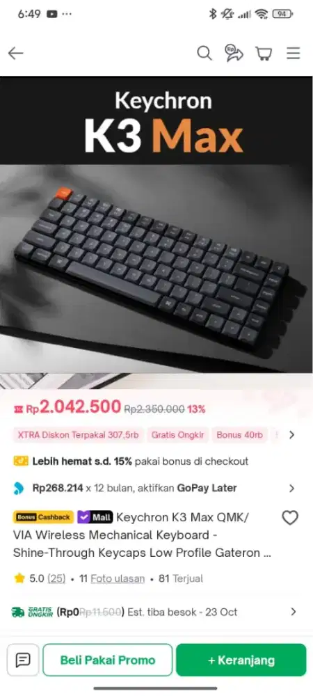 Dijual keyboard