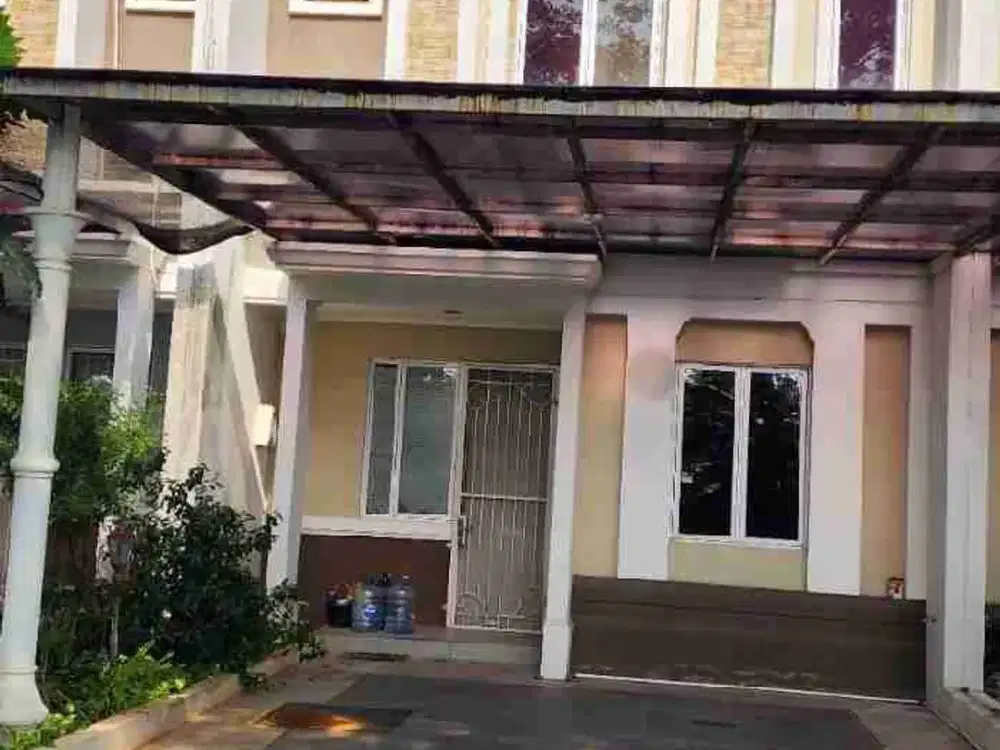 Disewakan rumah murah 2lantai di Cluster South Thames Jakarta Garden City Jakarta Timur siaphuni minimalis modern