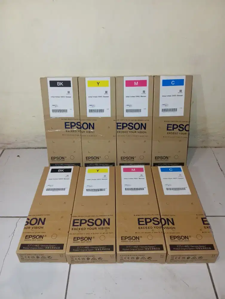 2 set CMYK Tinta Epson WFC Series