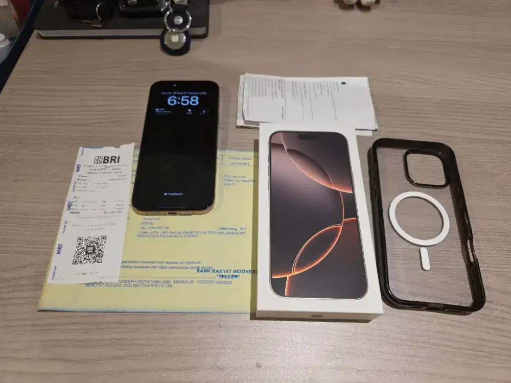 iPhone 16 Pro Max Dessert Titanium (Dual SIM fisik)