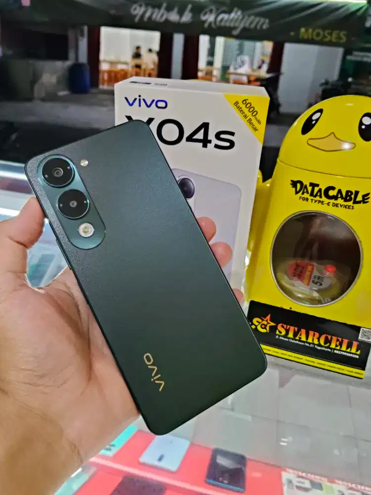 Vivo Y04S 4/64 Mulus Lengkap