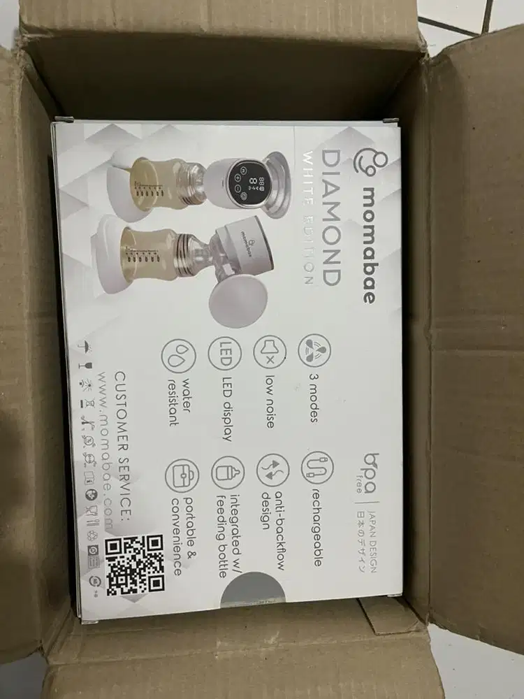 Momabae diamond pompa asi portable