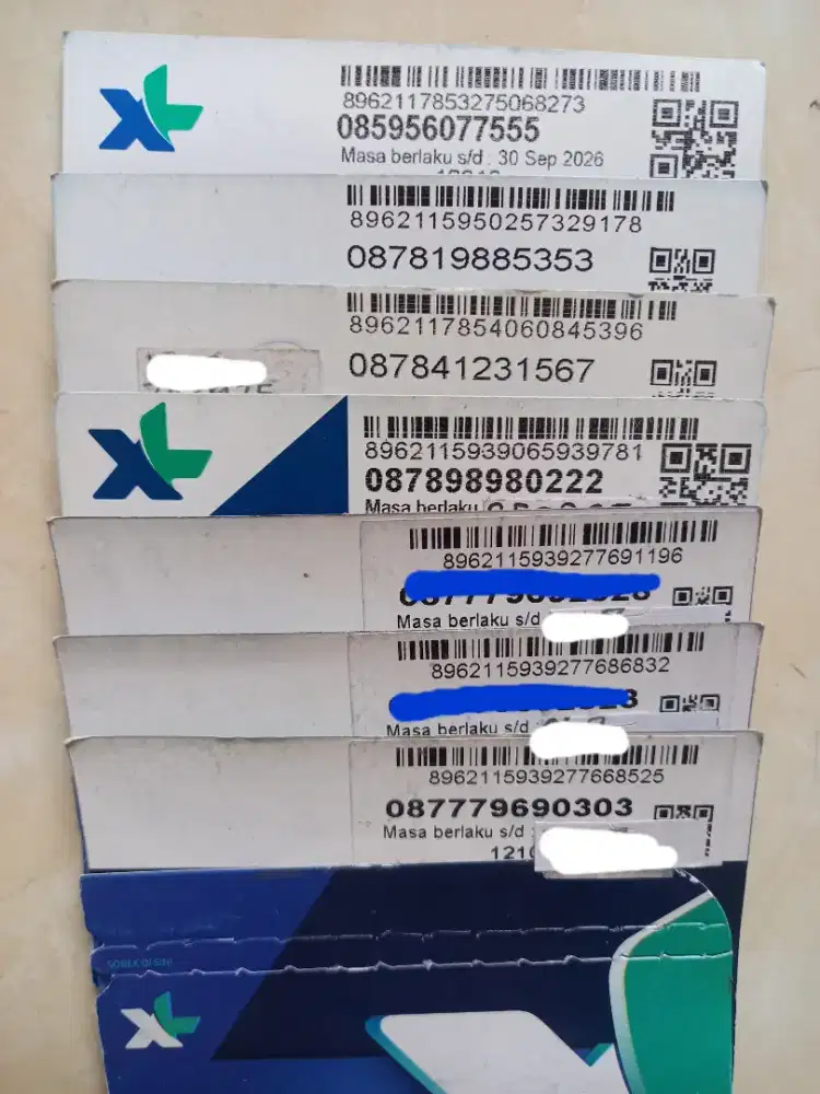 XL nomor cantik