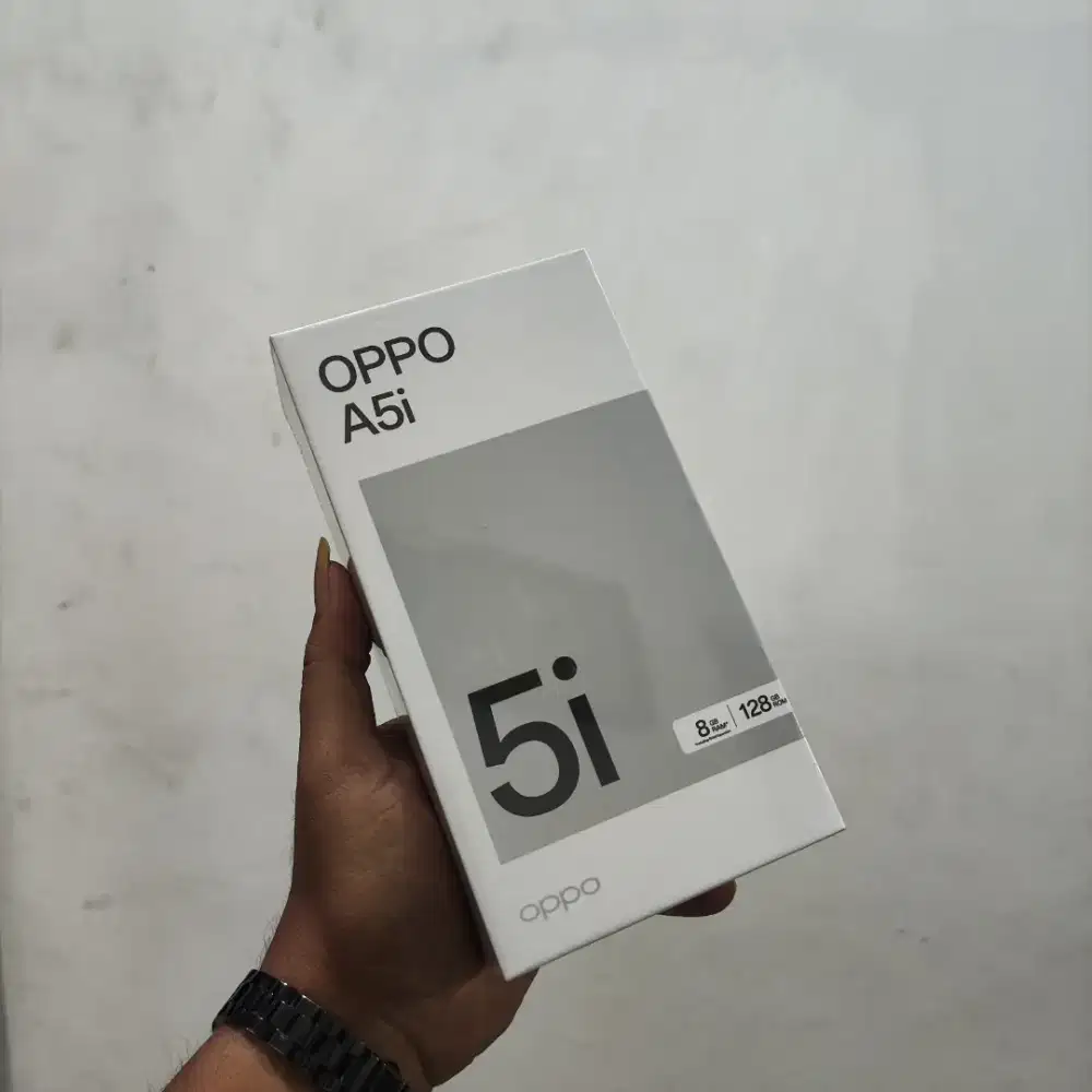 Oppo A5i, 4/128Gb New, bisa TT