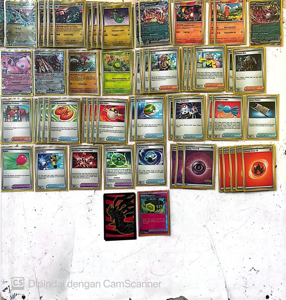 Kartu Pokemon TCG (DragaZard Deck)