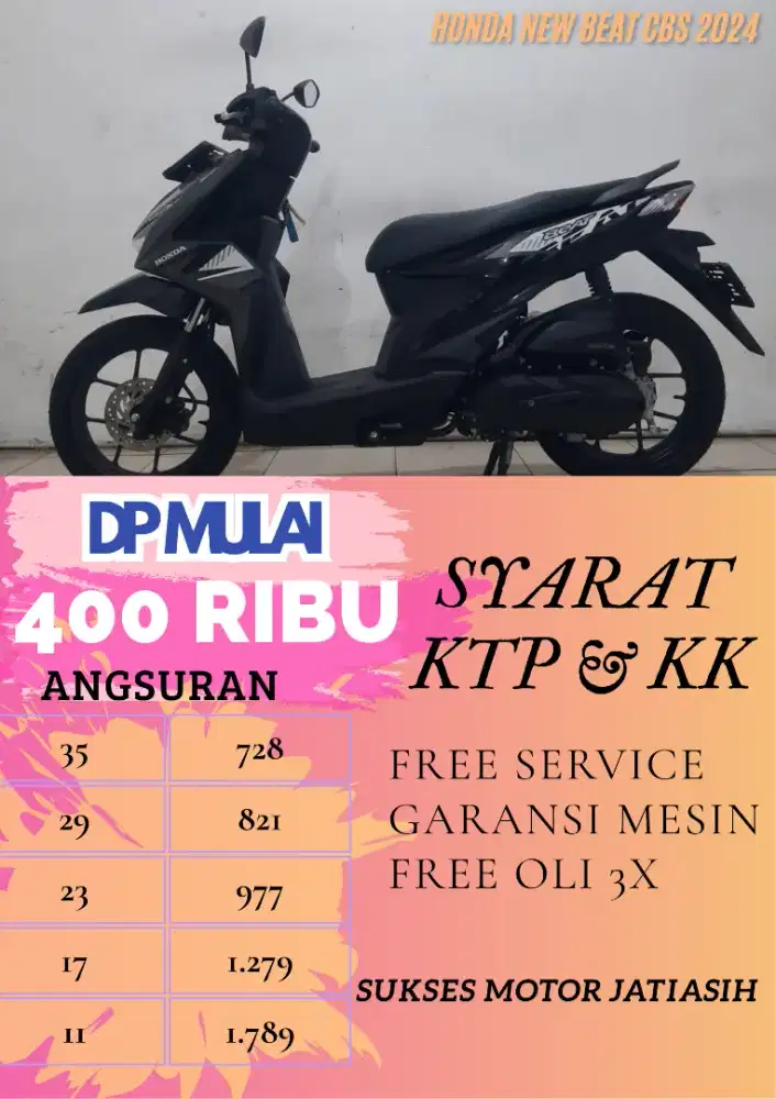 HONDA NEW BEAT CBS 2024
