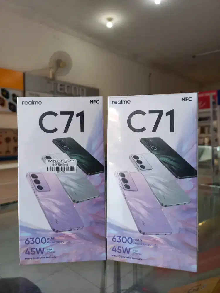 Realme C71 12gb / 128gb Bergaransi Resmi