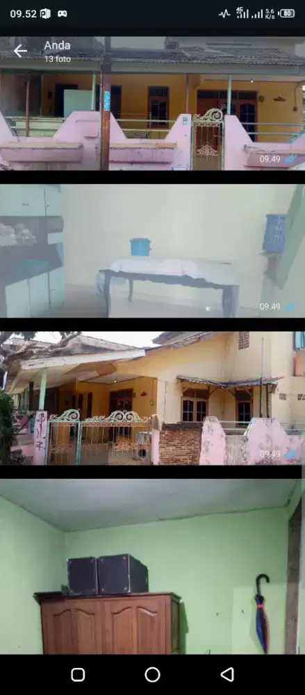 Dijual rumah di taman Lopang indah blok fu 11 no 15 RT 02 RW 13