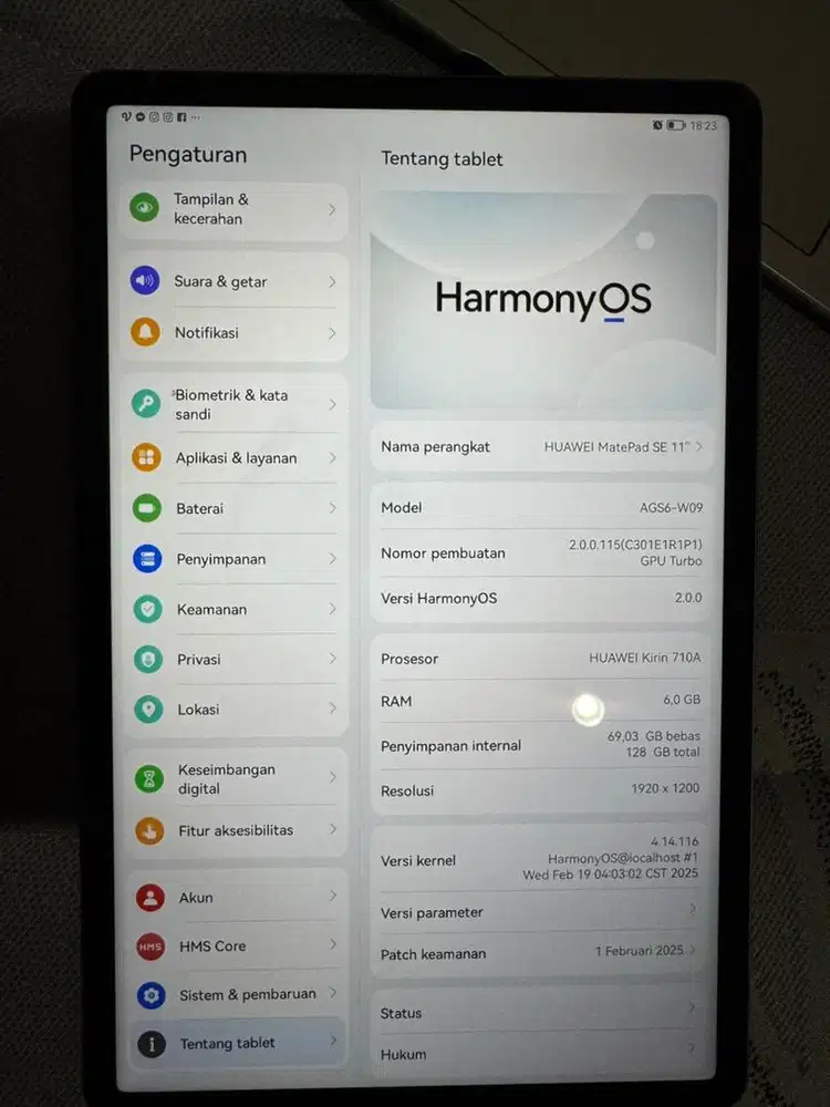 Huawei matepad SE 11 6+128gb
