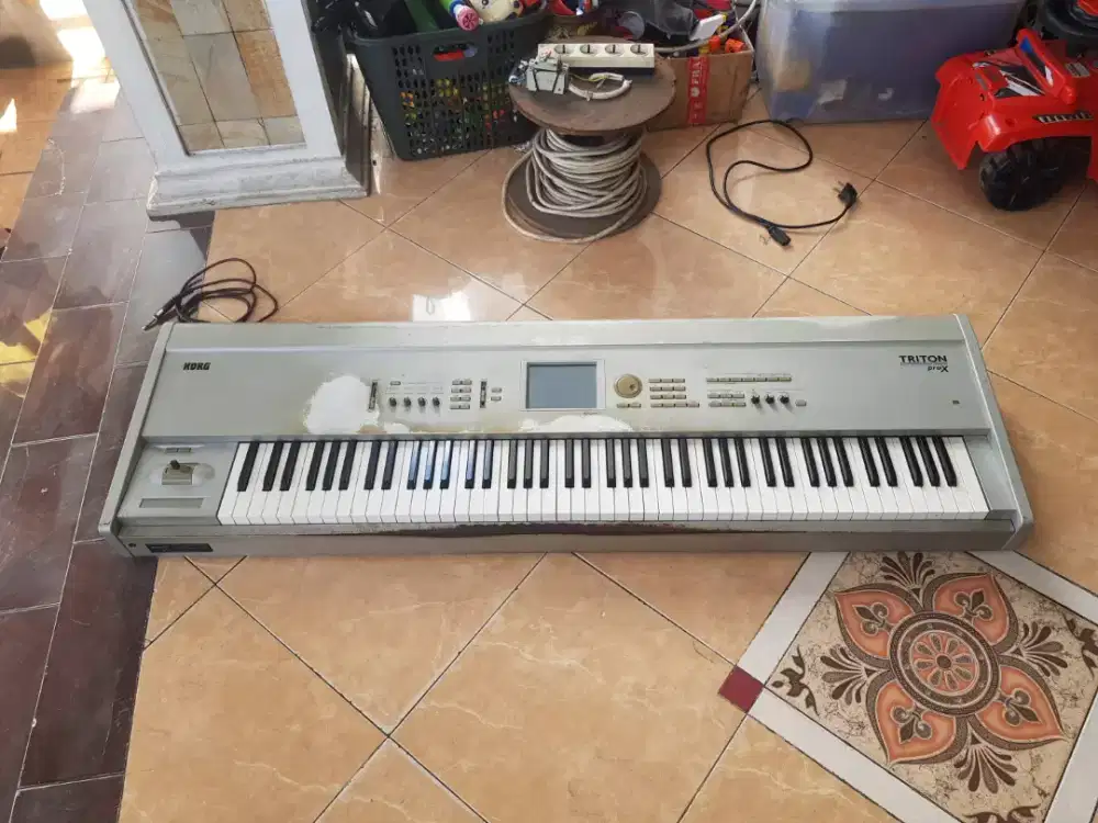Digital piano Korg triton pro X normal dan original