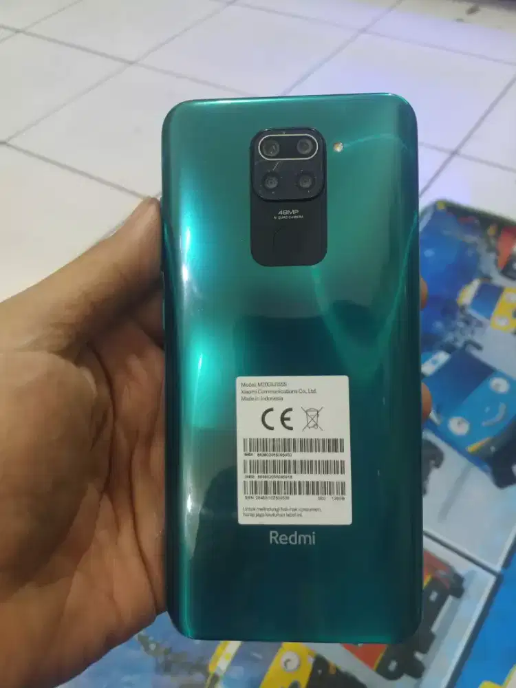 Ram 8 (6+2) Internal Memory 128 GB Redmi Note 9 Fullset Mulus Nominus