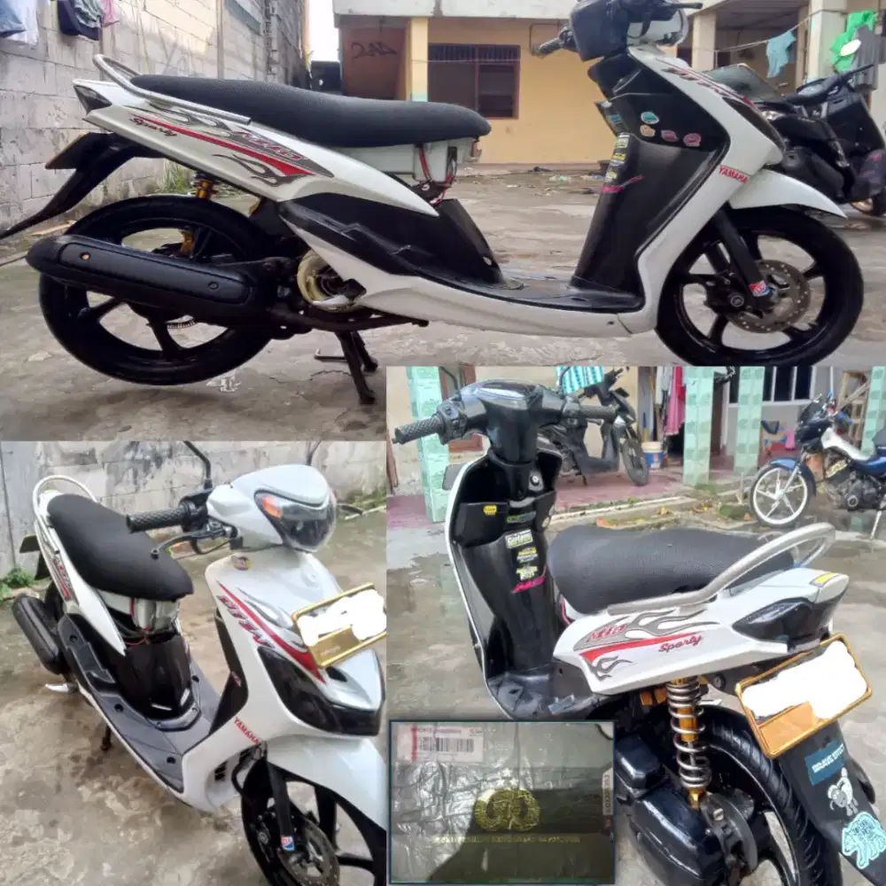 D jual Mio smile tahun 2011 ,SS BPKB mesin adem pemakaian sehari-hari
